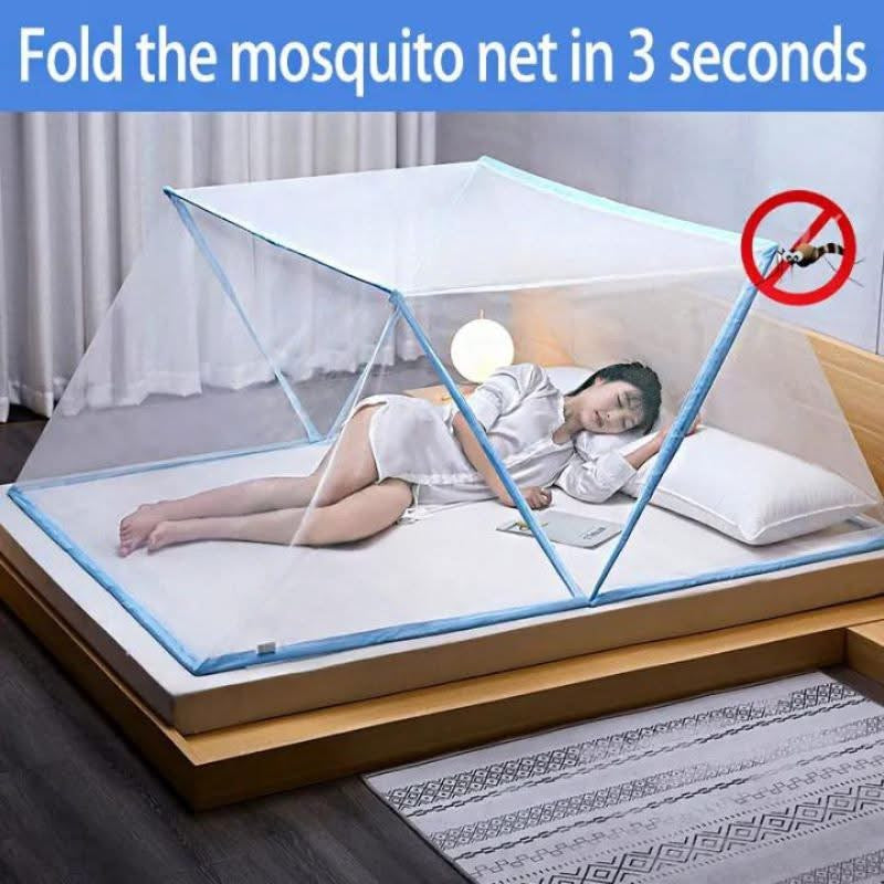 Moustiquaire pop-up facile a plier et a transporter