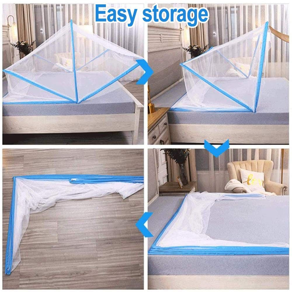 Moustiquaire pop-up facile a plier et a transporter