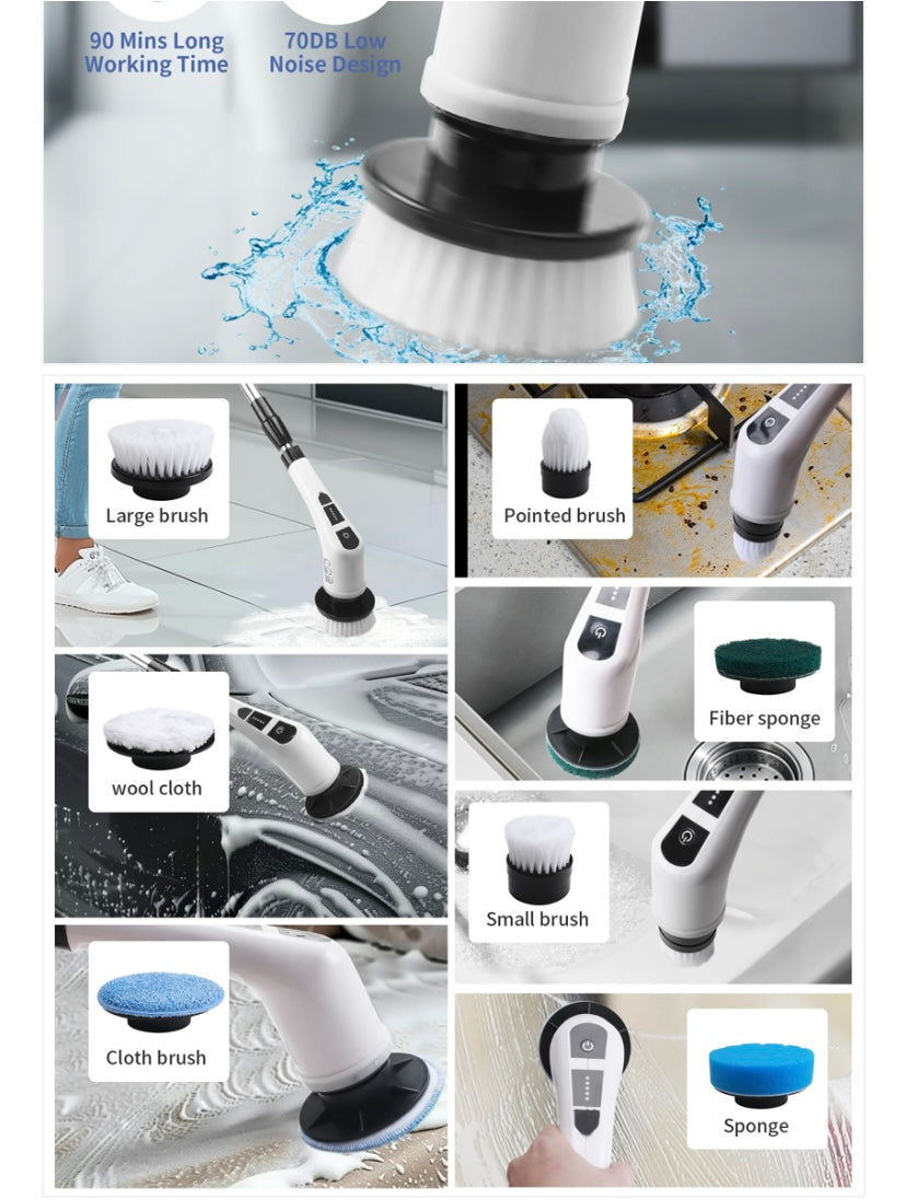 Brosse nettoyante rechargeable