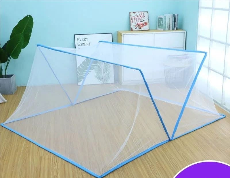 Moustiquaire pop-up facile a plier et a transporter